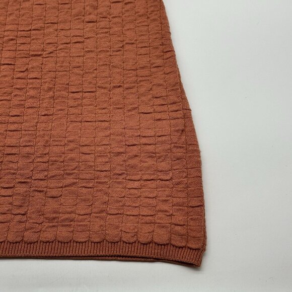 Free People Beach Short N Sweet Size Large Ambered Coral Sweater Minidress NWOT - Picture 4 of 13